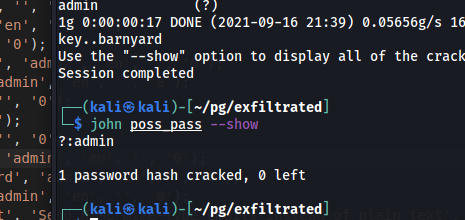 SQL Password JtR Crack